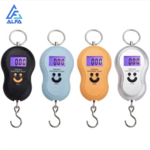 Balança Digital Portátil Gancho 50kg Precisão LCD IZEWEIGHT PRO