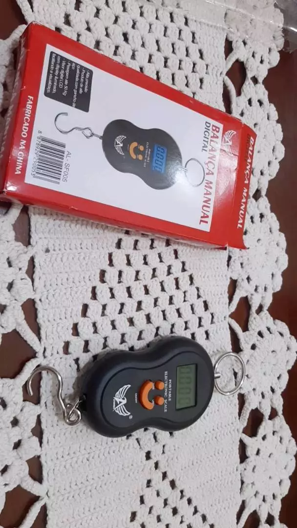 Balança Digital Portátil Gancho 50kg Precisão LCD IZEWEIGHT PRO photo review