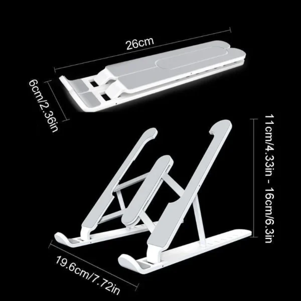 Suporte para Notebook Compacto Articulado, Portátil, Ergonômico, IZEWORK FLEX