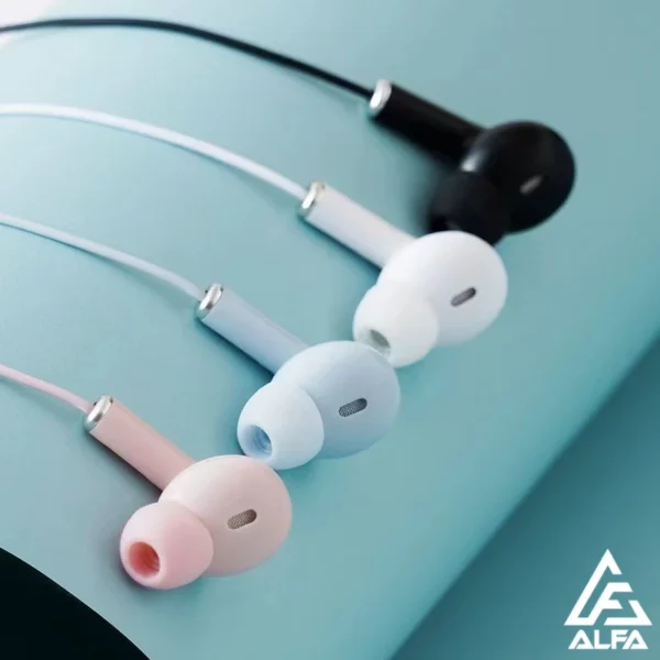 Fone de Ouvido Intra Auricular ES36 Macaron com Microfone e Cancelamento de Ruído Fio 1.2m IZESOUND PRO