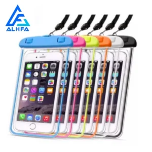 Capa Celular Universal à Prova D'Água com Cordão e PVC Resistente IZEWATER PROTECT
