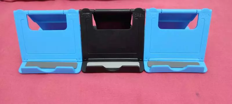 Suporte Ajustável para Celular e Tablet Dobrável Multicor IZEHOLD FLEX photo review