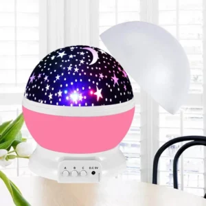 Luminária Projetora Estelar Multicolorida Infantil USB Portátil IZELOOM MAGIC