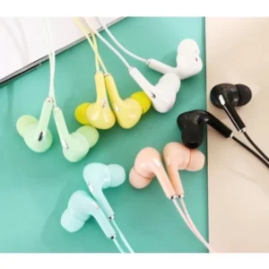 Fone de Ouvido Intra Auricular ES36 Macaron com Microfone e Cancelamento de Ruído Fio 1.2m IZESOUND PRO
