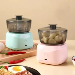 Mini Processador de Alimentos Elétrico Sem Fio 350ml Lâmina Inox USB Portátil IZEFAST CUT