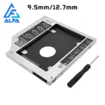 Adaptador Caddy Universal 2.5 HD SSD Sata para Notebook 9.5mm 12.7mm IZEBOOST STORAGE