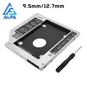 Adaptador Caddy Universal 2.5 HD SSD Sata para Notebook 9.5mm 12.7mm IZEBOOST STORAGE