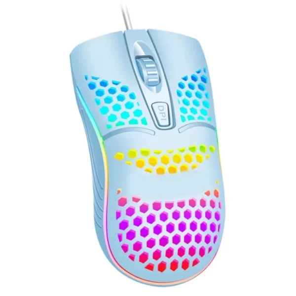 Mouse Gamer Óptico com Fio RGB 1000 DPI Ambidestro IZEBOOST PRO