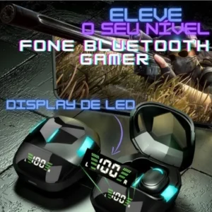 Fone de Ouvido Bluetooth Sem Fio Som Surround à Prova d'Água com Microfone IZEPOWER PLAY