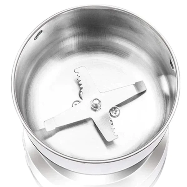 Moedor de Grãos e Café Elétrico 4 Lâminas Inox 300ml Alta Velocidade IZEGRIND PRO