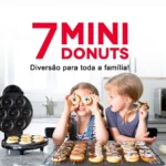 Máquina de Donuts 7 Formas 110v Controle Preciso IZEBAKE PRO