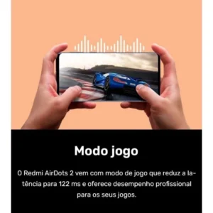 Fone de Ouvido Xiaomi Redmi AirDots 2 Bluetooth 5.0 Gamer Microfone Sem Fio IZEPLAY PRO