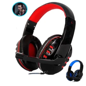 Headset Gamer com Microfone LB-FN606, Som Imersivo, P2 3.5mm, Compatível PC PS4, IZESOUND PRO