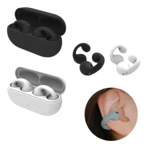 Fone de Ouvido Condução Óssea Sem Fio Bluetooth Esportivo, Leve, Compatível com Celular IZEFIT WAVE