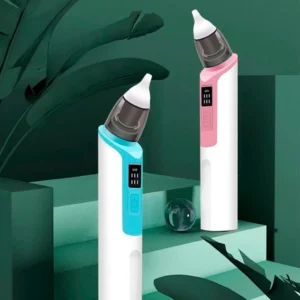 Aspirador Nasal Elétrico Recarregável Silicone Macio Portátil Ultra Silencioso IZECARE BABY