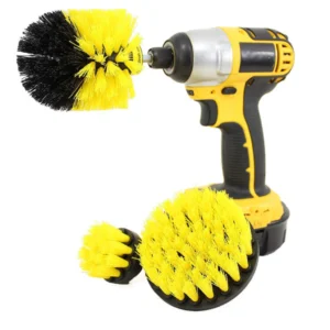 Kit Escovas de Limpeza Pesada Nylon Para Furadeira Parafusadeira IZEDEEP SCRUB
