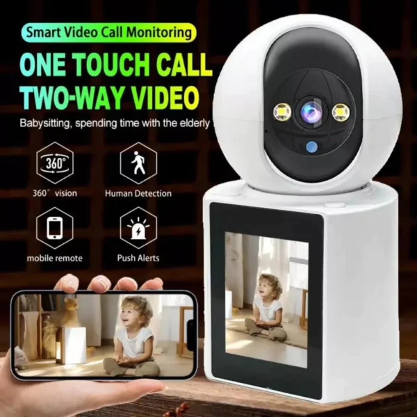 Câmera de Segurança WiFi 1080P Visão Noturna Colorida Detecção de Movimento IZEWATCH PRO