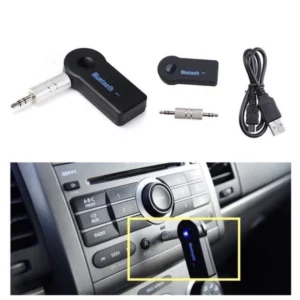 Receptor Bluetooth Auxiliar 3.5mm P2 Som Carro Chamadas Sem Fio IZEPLAY CONNECT