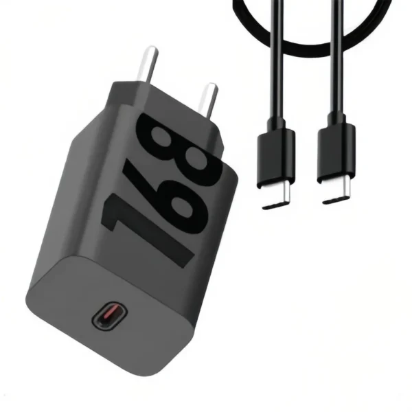Carregador Turbo Parede 168W Tipo-C Bivolt Qualcomm Fast Charge Universal IZECHARGE MAX