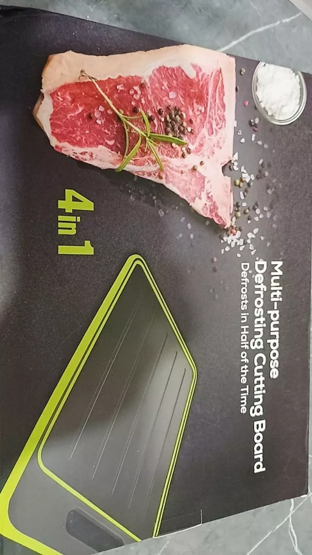 Tábua de Corte 4 em 1 – Descongelamento Rápido Dupla Face IZEFROST PRO photo review