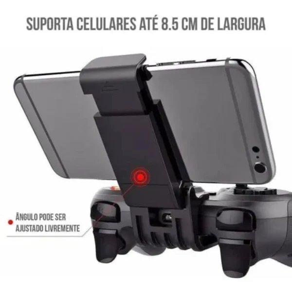Controle Sem Fio Gamer Bluetooth Multiplataforma Android iOS PC IZEPLAY PRO