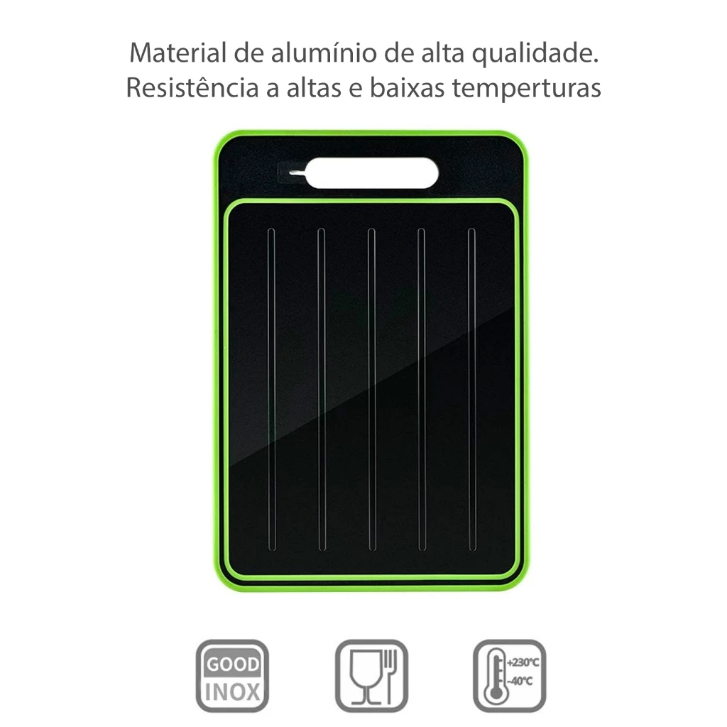 Tábua de Corte 4 em 1 – Descongelamento Rápido Dupla Face IZEFROST PRO IZESHOP
