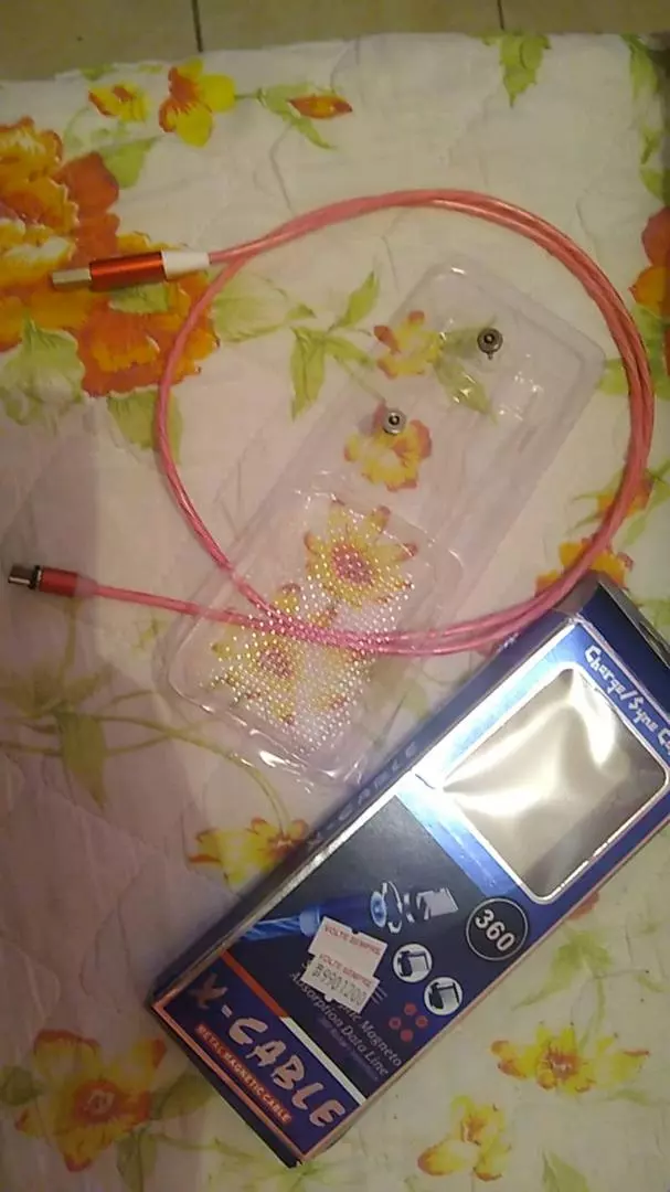 Cabo Carregador Magnético 3 em 1 USB Tipo C Lightning MicroUSB 1m Resistente IZELINK POWER photo review