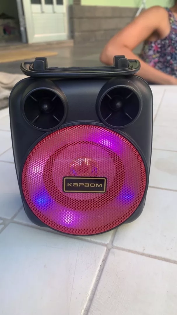 Caixa de Som Bluetooth 5.0 10W RGB Bateria Longa Duração IZEBOOST SOUND photo review