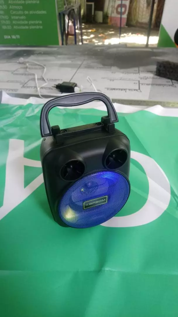 Caixa de Som Bluetooth 5.0 10W RGB Bateria Longa Duração IZEBOOST SOUND photo review