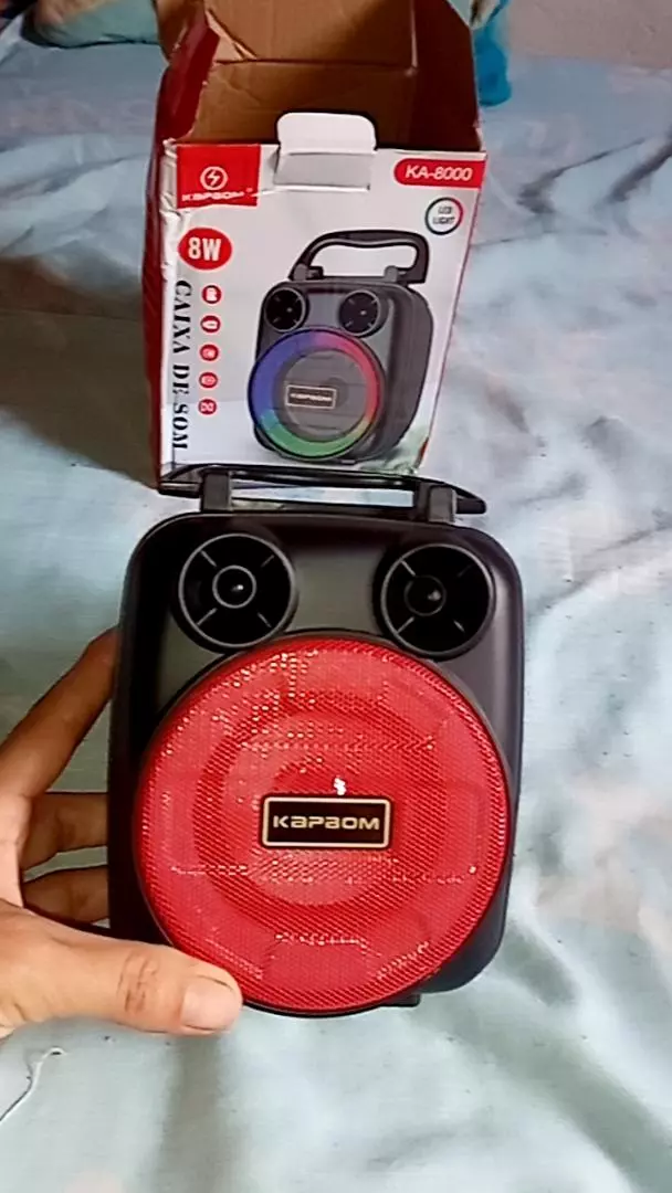 Caixa de Som Bluetooth 5.0 10W RGB Bateria Longa Duração IZEBOOST SOUND photo review