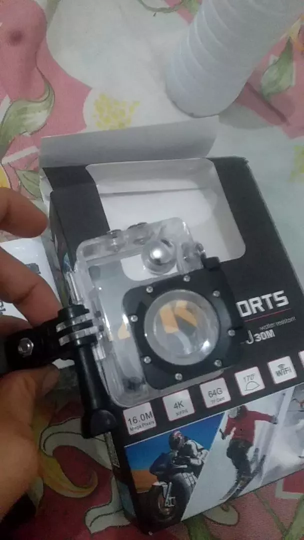 Câmera Esportiva 4K Ultra HD à Prova D'Água Wi-Fi IZEADVENTURE PRO photo review