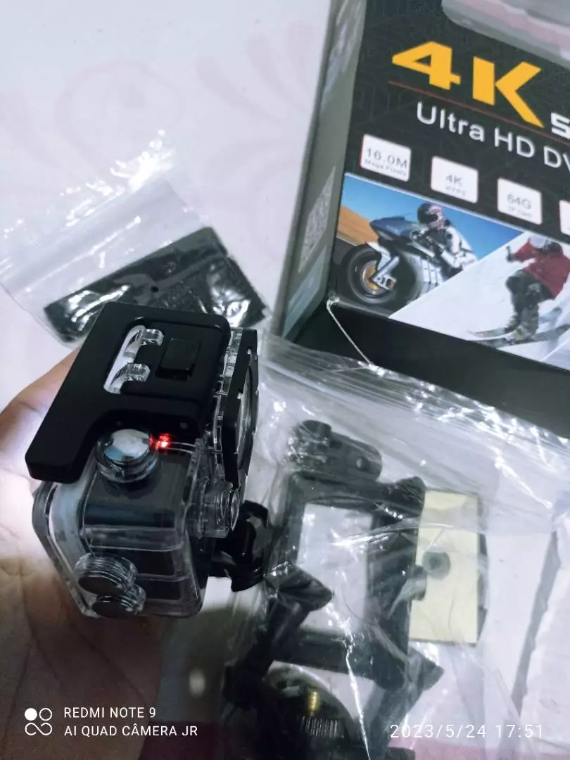 Câmera Esportiva 4K Ultra HD à Prova D'Água Wi-Fi IZEADVENTURE PRO photo review