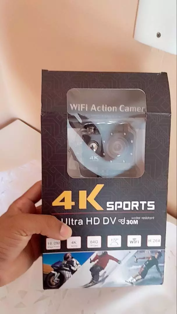 Câmera Esportiva 4K Ultra HD à Prova D'Água Wi-Fi IZEADVENTURE PRO photo review