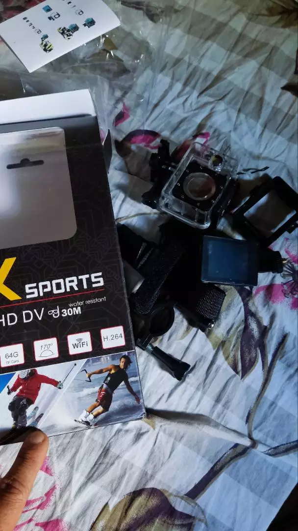 Câmera Esportiva 4K Ultra HD à Prova D'Água Wi-Fi IZEADVENTURE PRO photo review