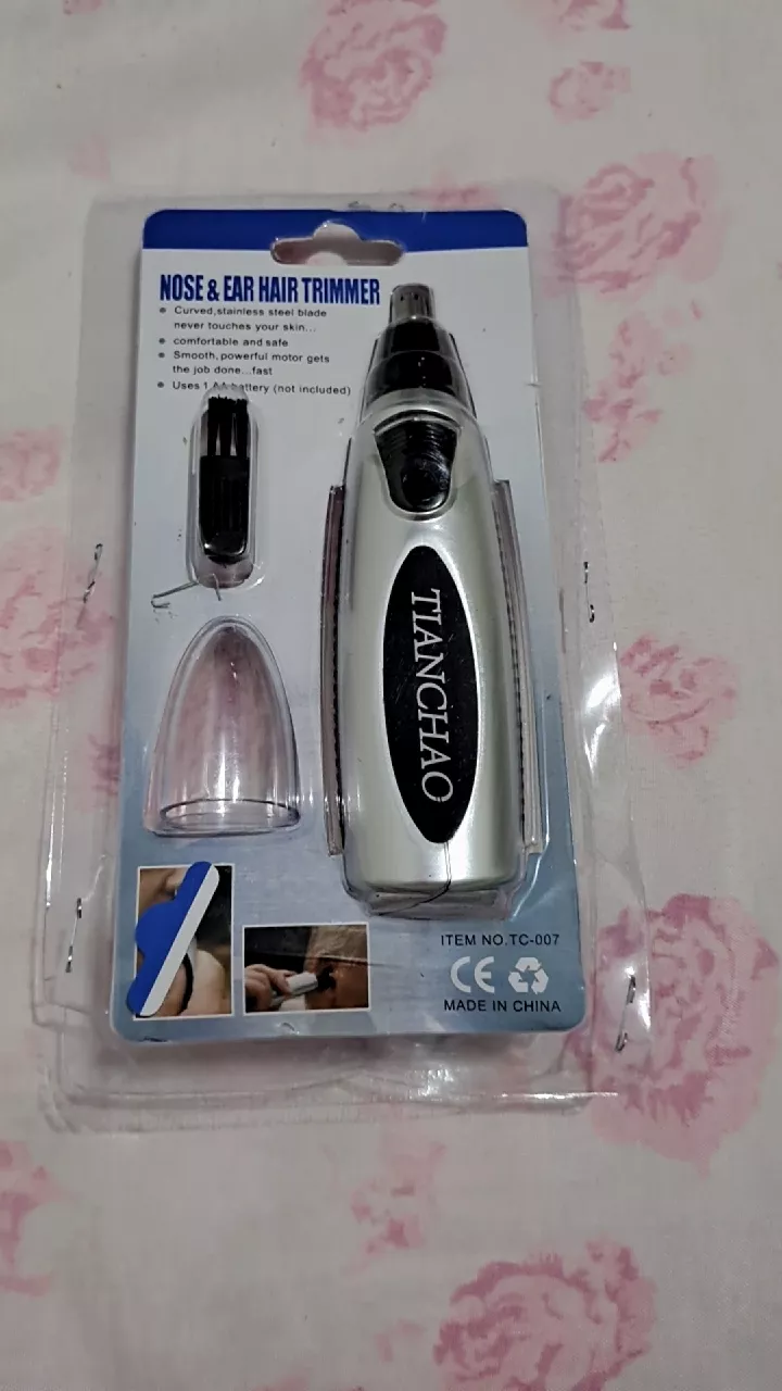 Aparador de Pelos Elétrico Portátil Nariz Orelha Inox IZECARE PRO photo review