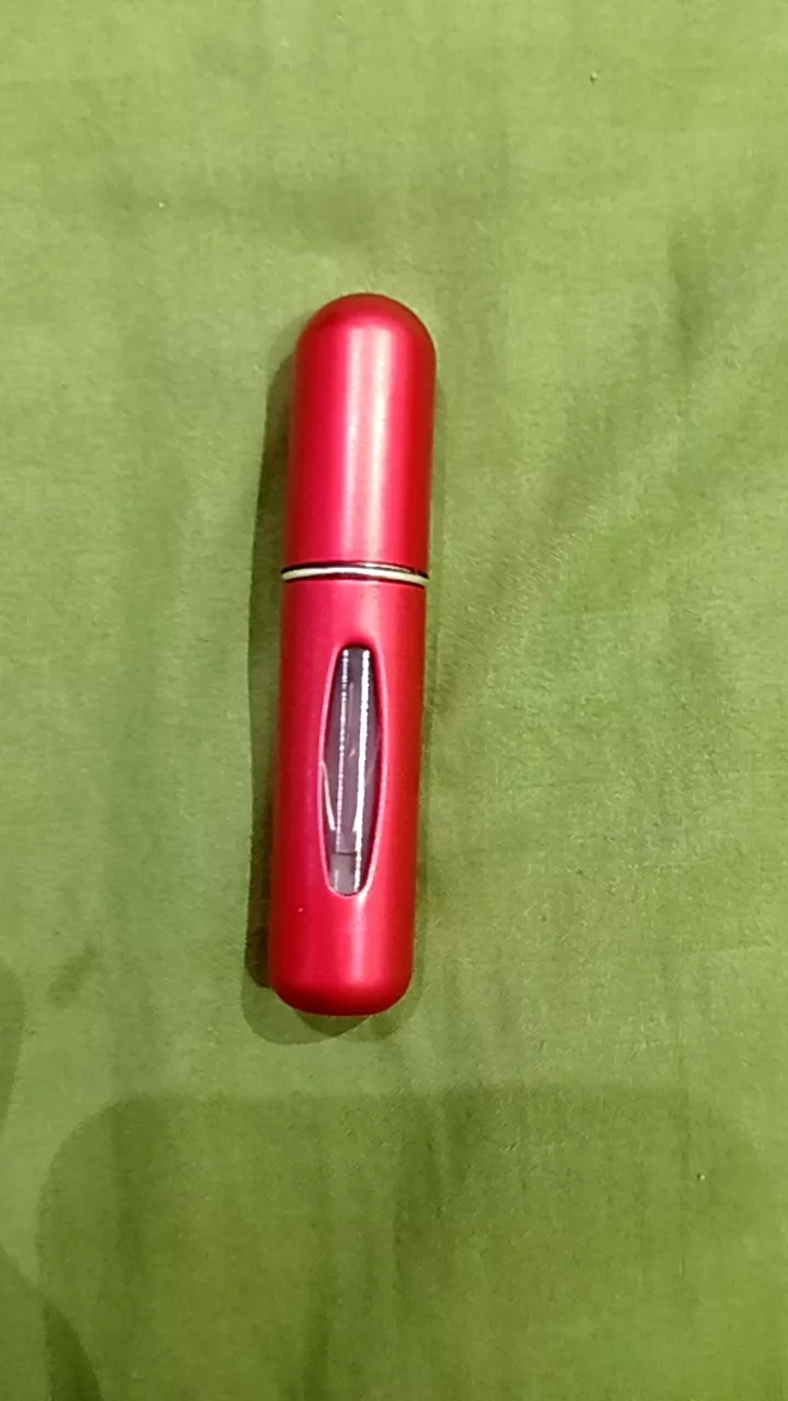 Kit Porta Perfume Recarregável 5ml Visor Portátil Antivazamento IZEFRAGRANCE POCKET photo review