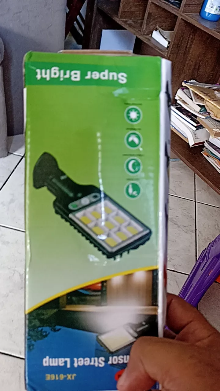 Refletor Solar LED Sensor Movimento Externo 160 LEDs Prova D’Água IZESECURE LIGHT photo review