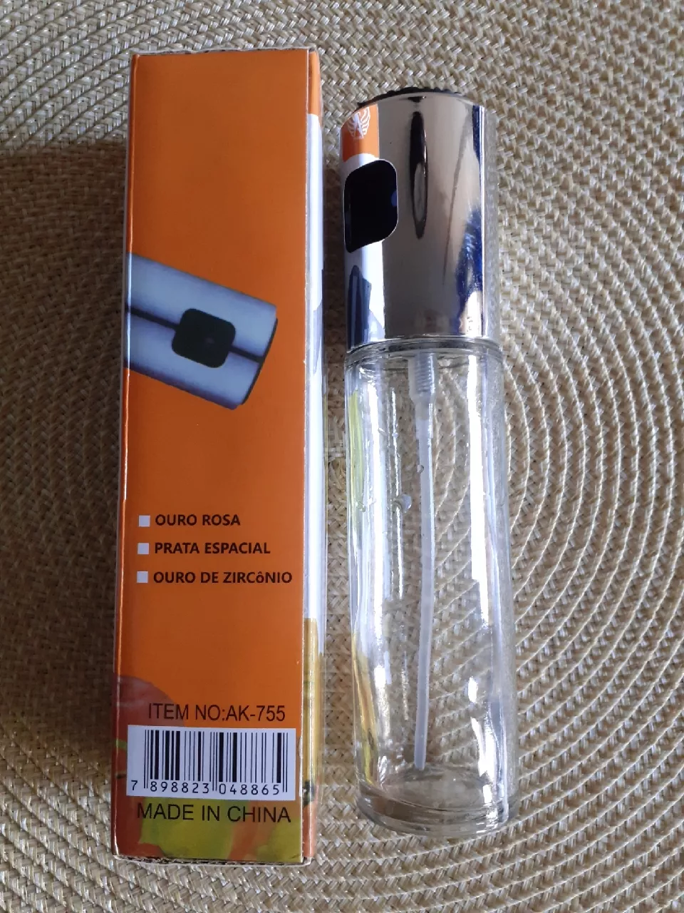 Spray Pulverizador Vidro 100ml Anti-Gotas Controle-Calorias IZECOOK MASTER photo review