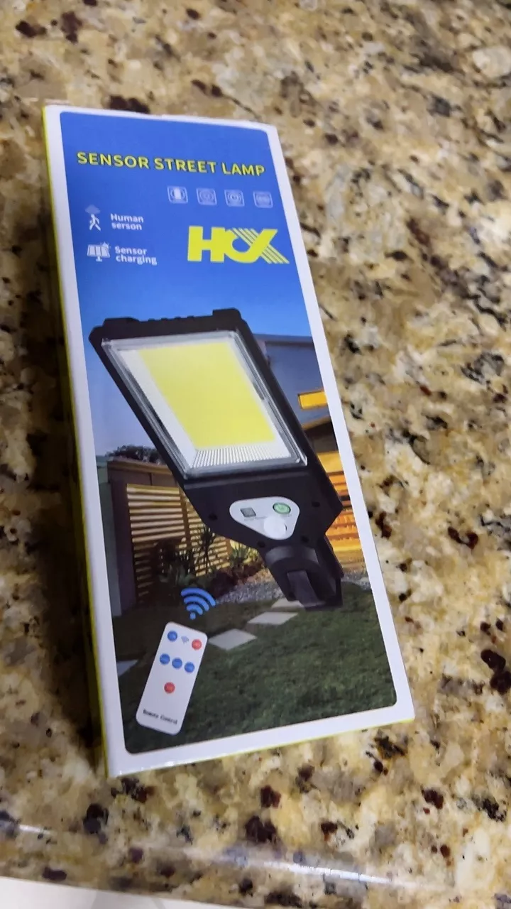 Refletor Solar LED Sensor Movimento Externo 160 LEDs Prova D’Água IZESECURE LIGHT photo review