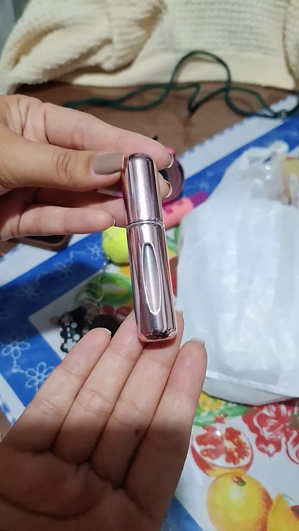 Kit Porta Perfume Recarregável 5ml Visor Portátil Antivazamento IZEFRAGRANCE POCKET photo review