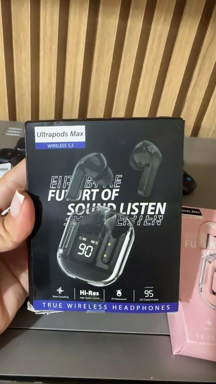 Fone de Ouvido Bluetooth 5.3 HQAi H4 Display LED Bateria Longa Duração IZEPOWER SOUND photo review