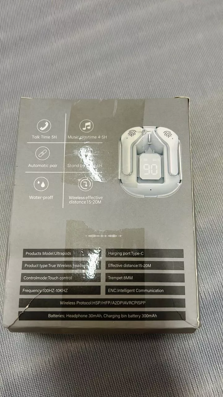 Fone de Ouvido Bluetooth 5.3 HQAi H4 Display LED Bateria Longa Duração IZEPOWER SOUND photo review