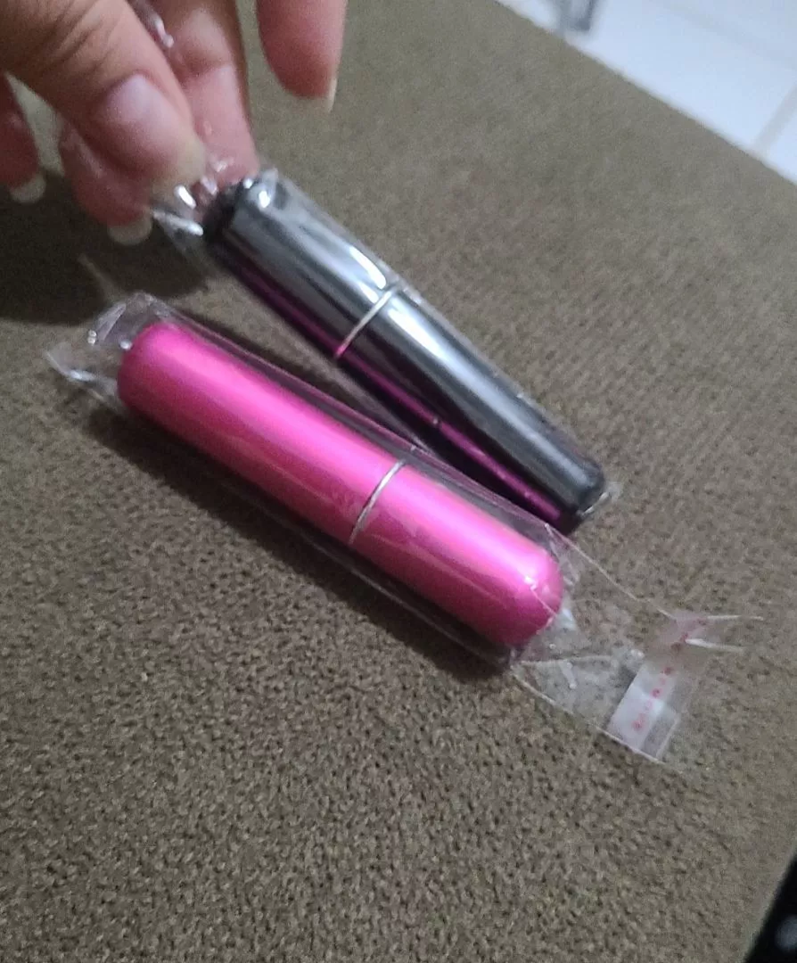 Kit Porta Perfume Recarregável 5ml Visor Portátil Antivazamento IZEFRAGRANCE POCKET photo review