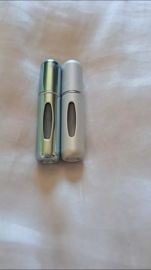 Kit Porta Perfume Recarregável 5ml Visor Portátil Antivazamento IZEFRAGRANCE POCKET photo review