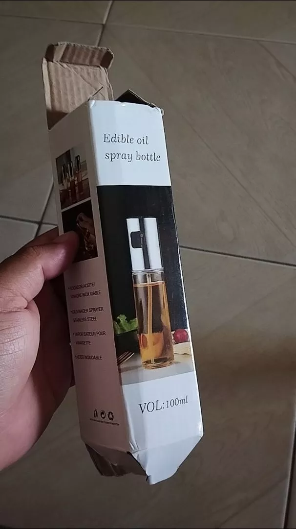 Spray Pulverizador Vidro 100ml Anti-Gotas Controle-Calorias IZECOOK MASTER photo review