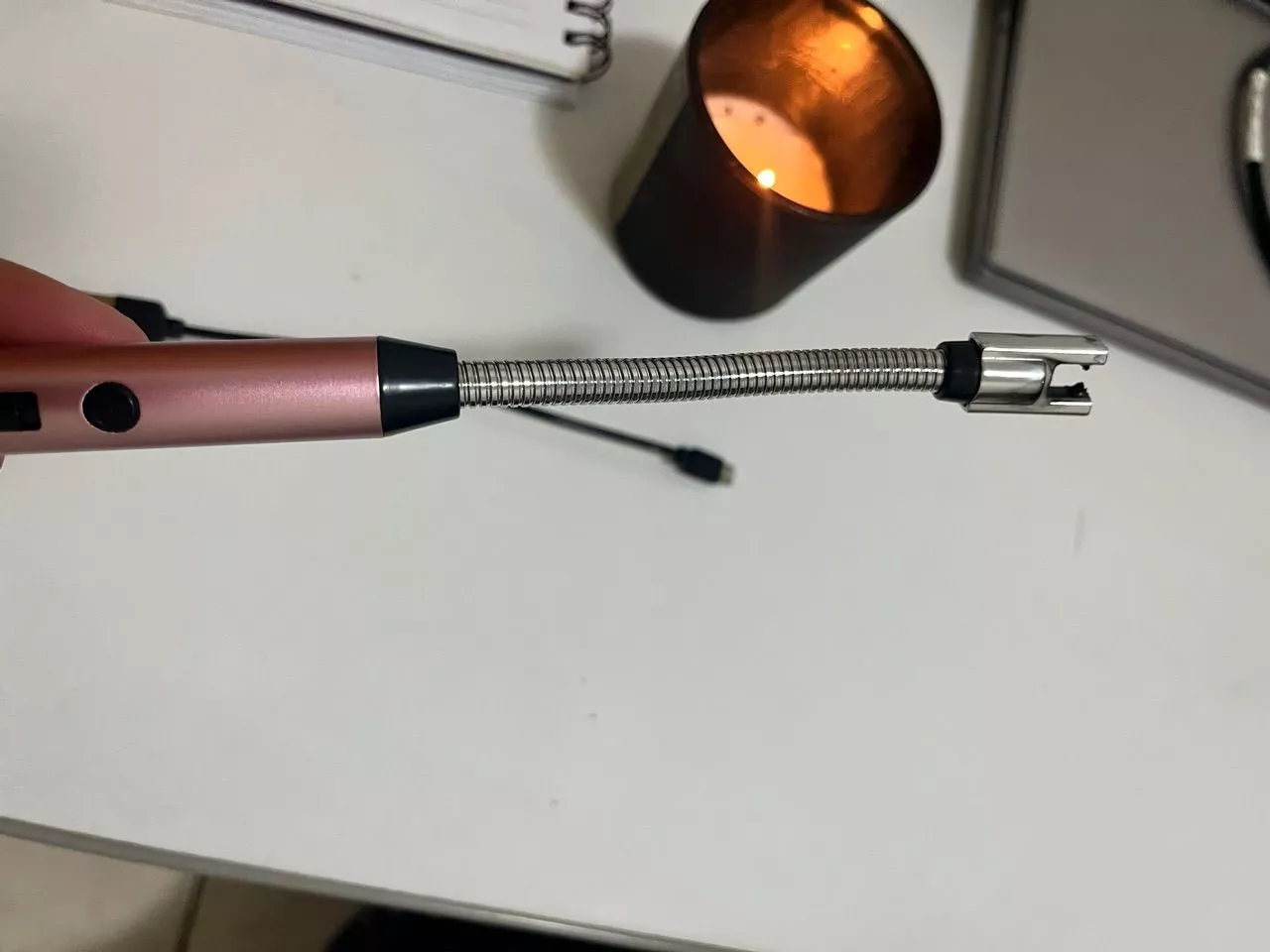 Acendedor de Plasma USB Recarregável Pescoço Flexível IZEFLAME ECO photo review