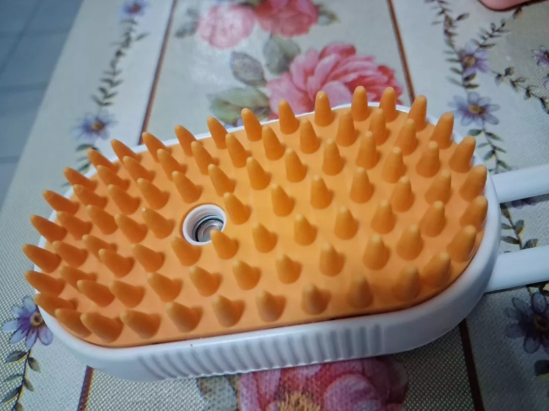 Escova Elétrica para Gatos e Cães 3 em 1 Recarregável Massagem Remoção de Pelos IZEPET RELAX PRO photo review