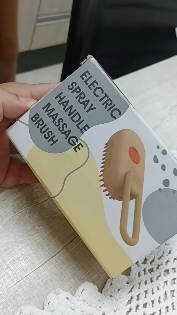 Escova Elétrica para Gatos e Cães 3 em 1 Recarregável Massagem Remoção de Pelos IZEPET RELAX PRO photo review