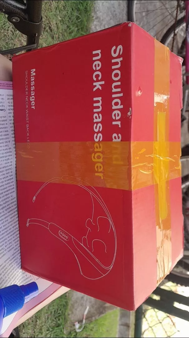 Massageador de Pescoço Sem Fio, Compressão Quente, Alívio Muscular Profundo IZEDEEP RELAX photo review