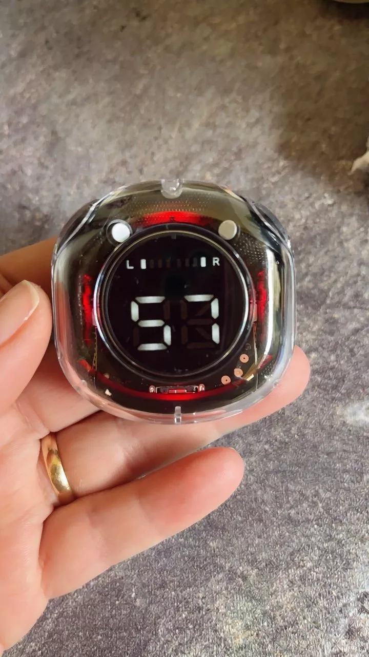 Fone de Ouvido Bluetooth 5.3 HQAi H4 Display LED Bateria Longa Duração IZEPOWER SOUND photo review